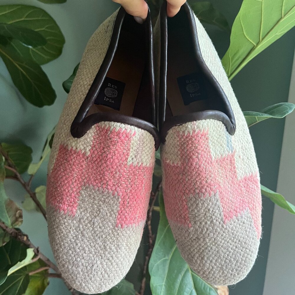 Res Ipsa Kilim Loafers - Men's UK 7